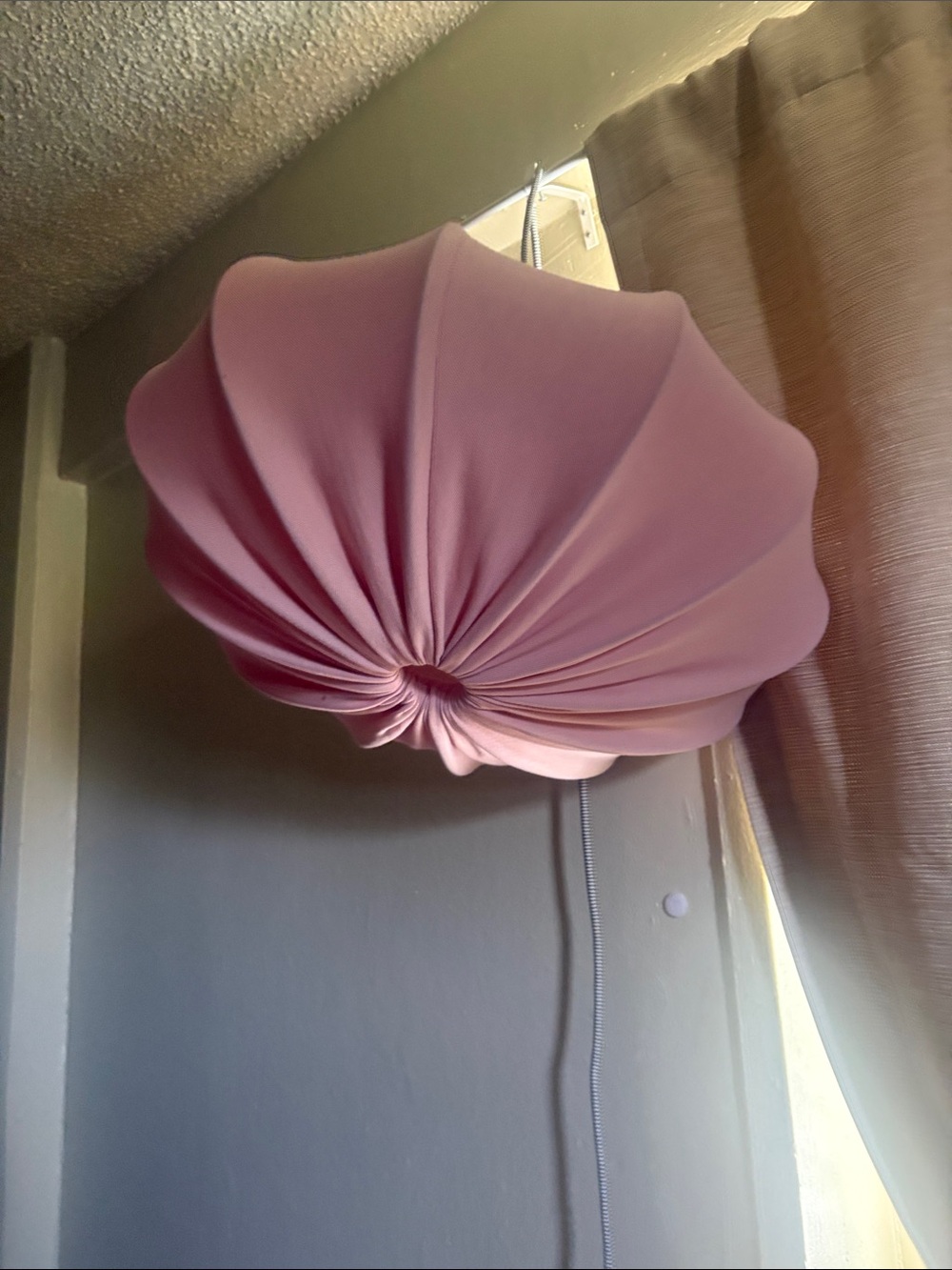Pink Fabric Wall Lamp Shade set